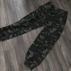 cadet kim oversized camo pants
